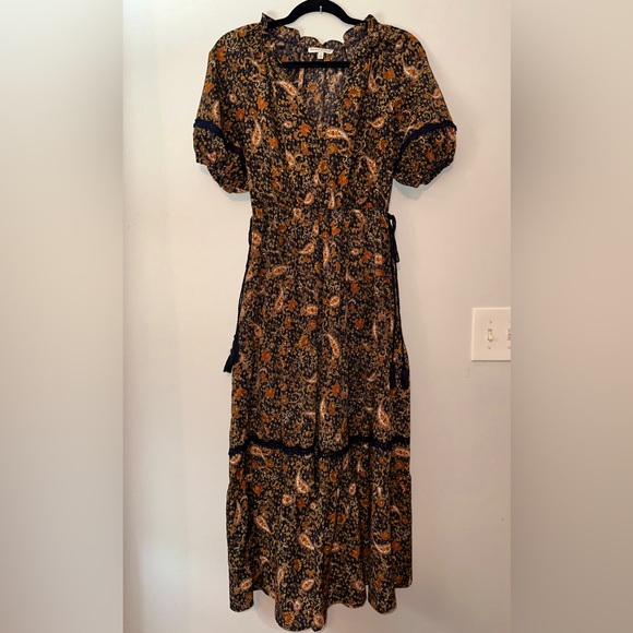 Moon River Paisley Dress Small - Picture 2 of 8